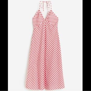Striped Halter Dress